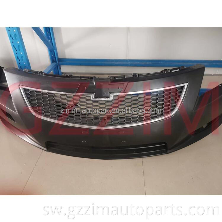 Sehemu za gari grille abs plastiki ya mbele grille ya mbele kwa Chevrolet Cruze 2009